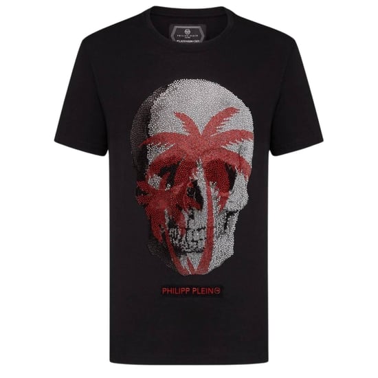 Philipp Plein Groot Schedelmotief Zwart T-shirt - Image 1