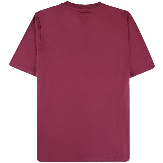 Aquascutum Active Stor Logo Vinröd T-shirt - Image 2