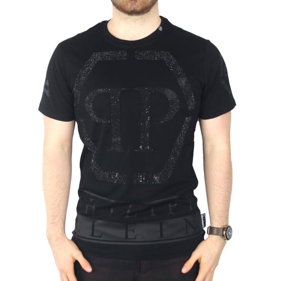 Philipp Plein Theo Black T-Shirt - Image 1