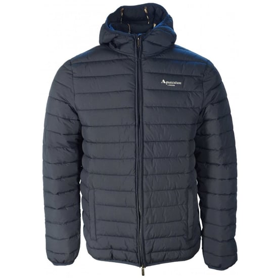 Aquascutum Active 100GR Hooded Navy Blue Jacket - Image 1