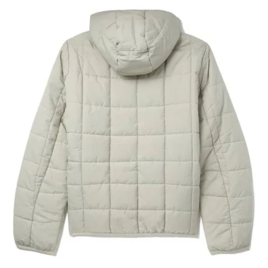 Fred Perry Grid Detail Isolerad Ljus Oyster Vit Jacka - Image 2