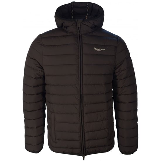 Aquascutum Active 100GR zwarte jas met capuchon - Image 1