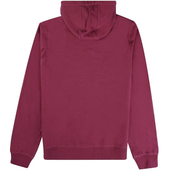 Aquascutum Active Stor Logo Vinröd Hoodie - Image 2