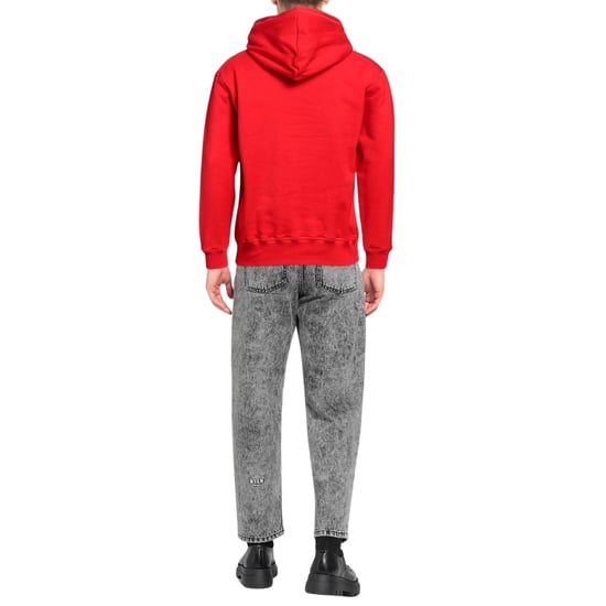 Dsquared2 Cool Fit Maple Leaf Rode Hoodie - Image 3