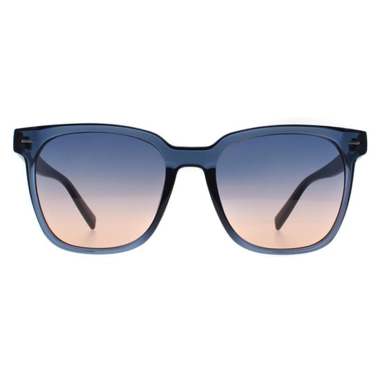 Calvin Klein Crystal Navy Frame Navy Peach Gradient Lensed Zonnebril - Image 1