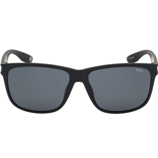 BMW Matte Black Framed Smoke Polarised Lensed Sunglasses - Image 1