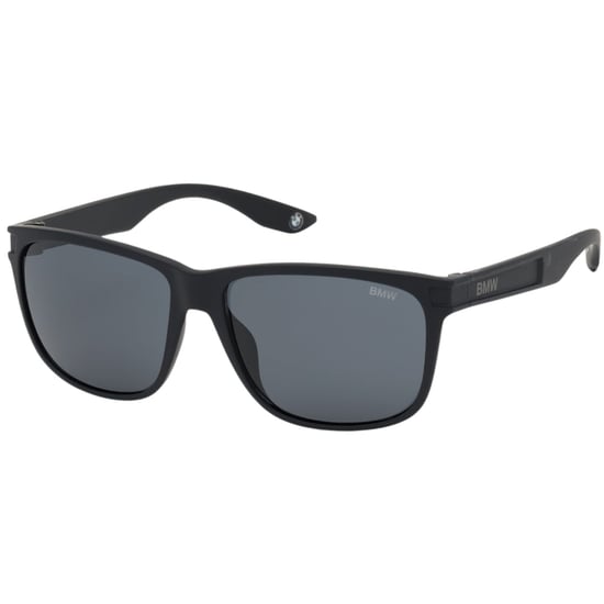 BMW Matte Black Framed Smoke Polarised Lensed Sunglasses - Image 2