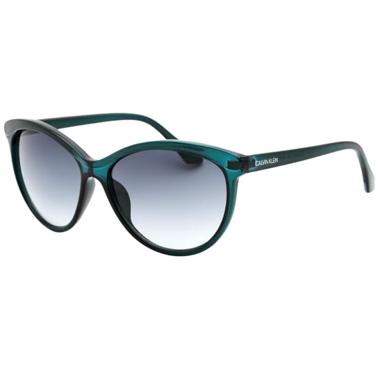 Calvin Klein Crystal Teal Framed Grey Gradient Lensed Zonnebril - Image 2