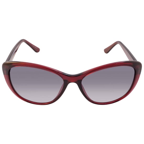 Calvin Klein - Milky Burgundy - Grå solglasögon med tonade glas och inramning - Image 1