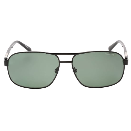 Banana Republic Green PZ Lensed Matte Black Sunglasses - Image 1