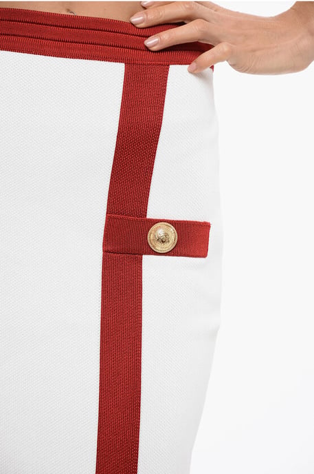 Knitted Longuette with Logoed Buttons - Image 3