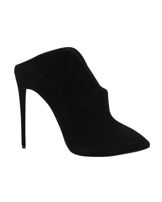 Giuseppe Zanotti Olinda Pointed Toe Mules in Black Suede - Image 1