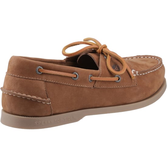 Sperry Tacoma Leather Men's Tan Boat Shoes - Image 2
