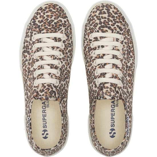 Superga 2740 Leopard Print Canvas Women's Leopard Trainers - Image 4
