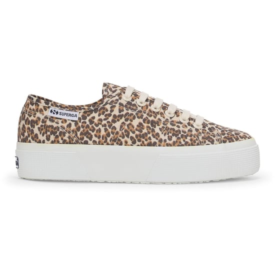 Superga 2740 Leopard Print Canvas Women's Leopard Trainers - Image 5