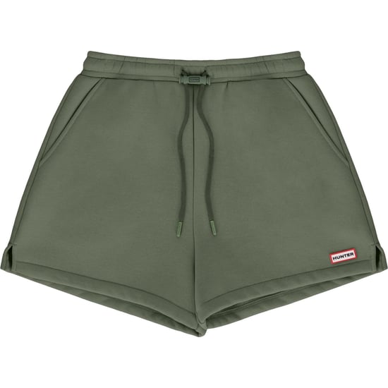 Hunter Lunan Katoenen Dames Groene Middenlange Shorts - Image 1