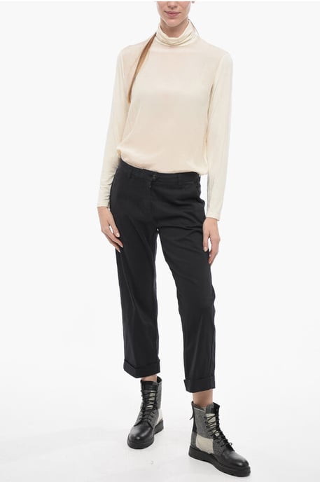 Relaxed-fit Chino Pants in Black - Image 4