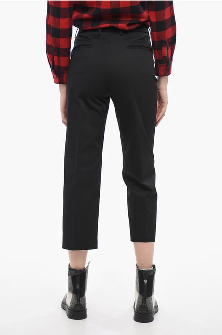Straight Fit MILITARY Chino in Black - Image 2