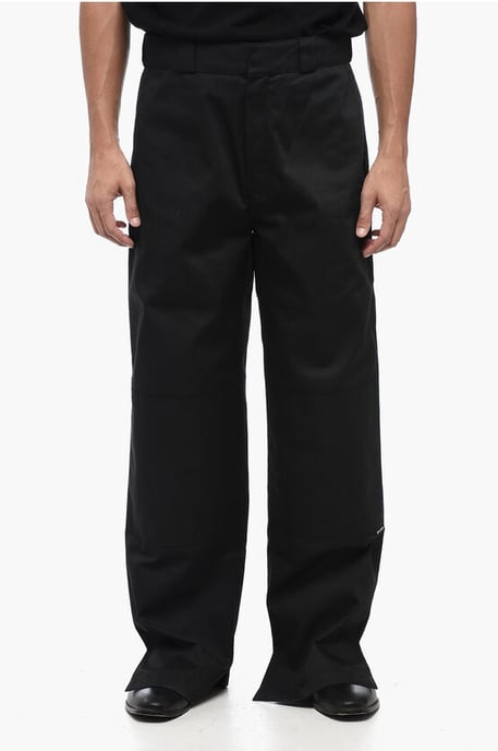 Cotton Twill Chinos Pants with Belt Loops - Image 1