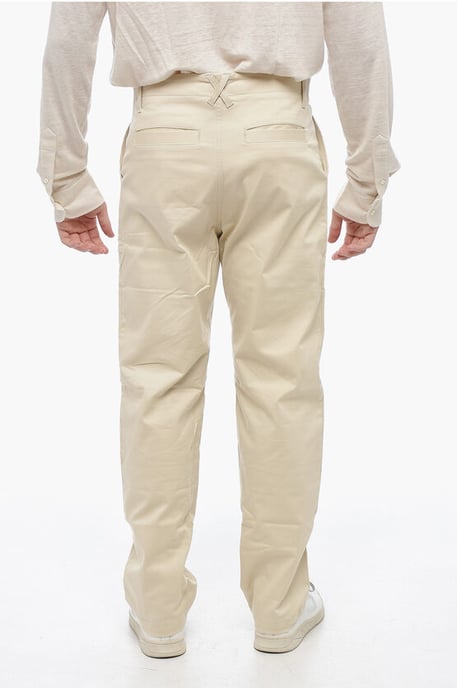 Cotton CROSS Chinos Pants in Beige - Image 3