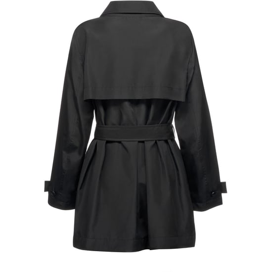 Geox W SOLEIL Dames Zwart Trenchcoat - Image 4