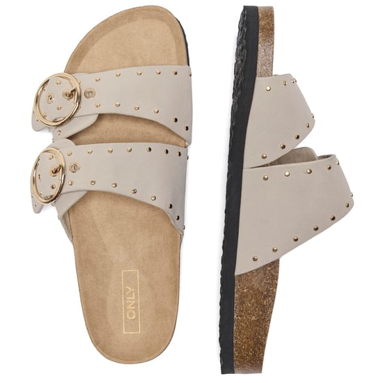 ONLY MAXI 15 Polyurethaan Dames Crème Sandalen - Image 3