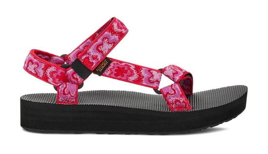 Teva Midform Universal Women's Pink/Purple Floral Sandals - Image 2