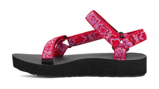 Teva Midform Universal Women's Pink/Purple Floral Sandals - Image 4