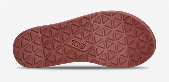 Teva Flatform Universal Women's Sunscape Scarlet Sandals - Image 6