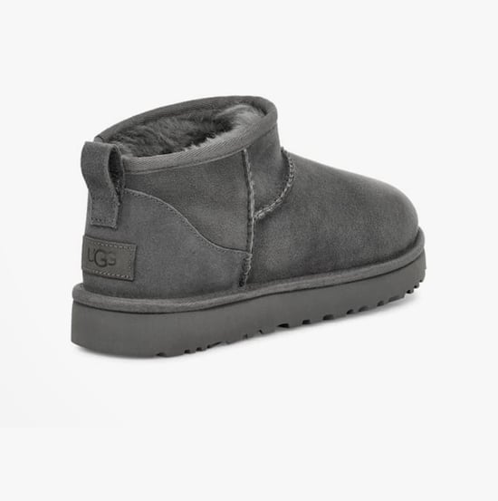 UGG CLASSIC ULTRA MINI Womens Boots Grey - Image 3