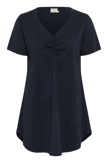 Gebreide tuniek A-shape blue navy - Image 4