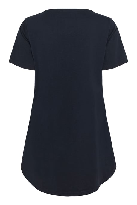 Gebreide tuniek A-shape blue navy - Image 5