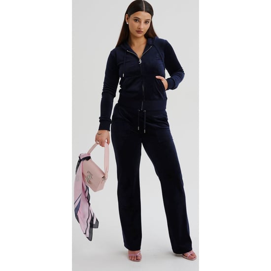 Juicy Couture Del Ray Polyester Dames Blauwe Joggers - Image 1