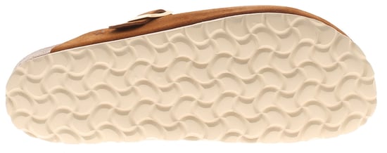 Hush Puppies Dames Sandalen Bailey Gesloten Neus Muiltje Leer Plat Instapbruin - Image 5