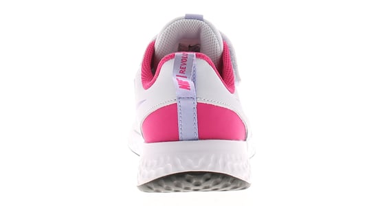 Nike Junior Girls Trainers Revolution 5 Touch Fastening grey - Image 4