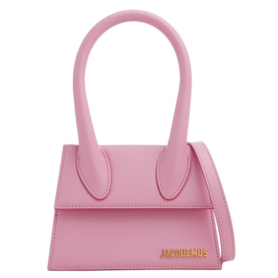 Jacquemus Le Chiquito Moyen ljusrosa väska - Image 1