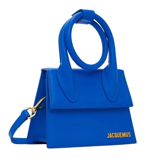 Jacquemus Le Chiquito Noeud blauwe tas - Image 4