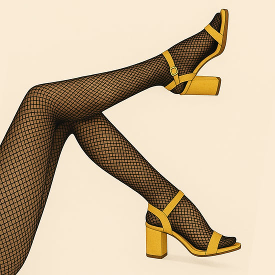 Ladies Black Soft Fishnet Stockings - Image 4