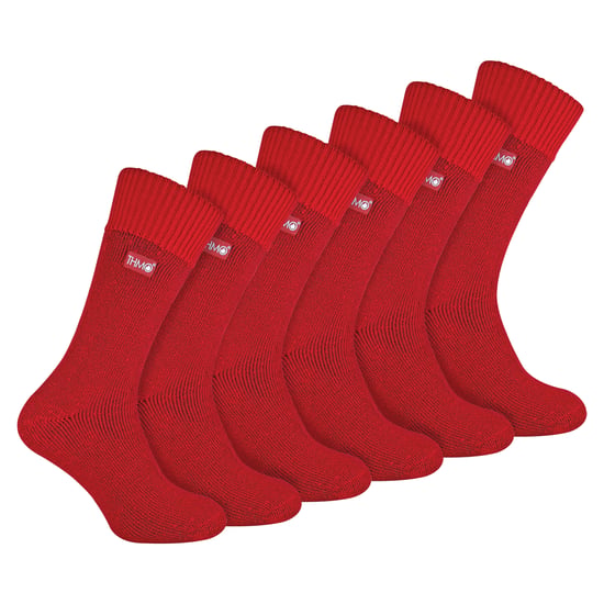 6 Pairs Mens Soft Breathable Thermal Socks - Image 1