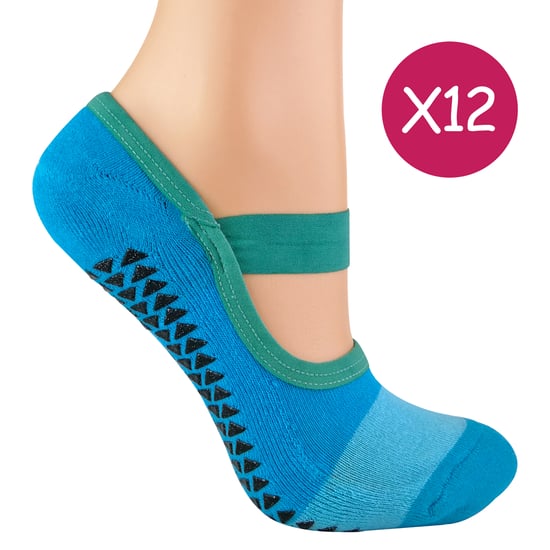 12 Paar Vrouwen Antislip Ademend Yoga Sokken - Image 1