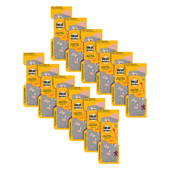 12 Par Dam Ultra Lätta Mjuka Termosockor - Image 2