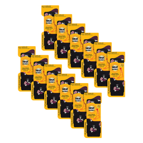 12 Par Dam Ultra Lätt Mjuka Termosockor - Image 2