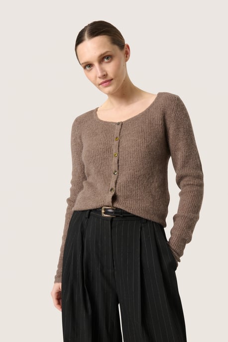 Knitted cardigan Slim fit - Image 2