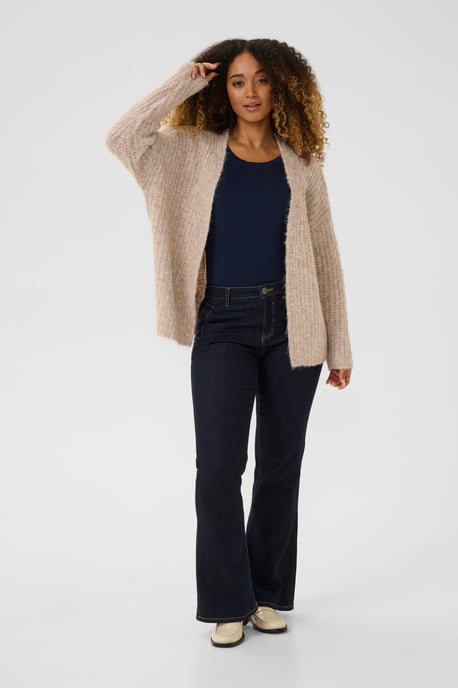 Vest Oversize fit beige - Image 2