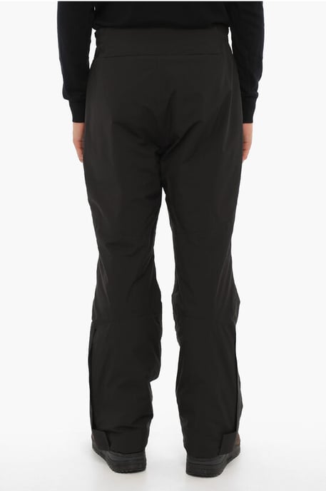 Waterproof Fabric Padded Ski Pants in Black - Image 2