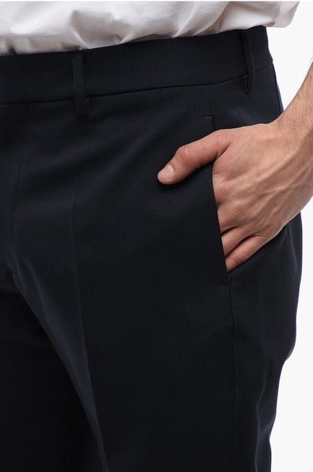 Carrot-Fit DRILL Pants in Midnight blue - Image 3