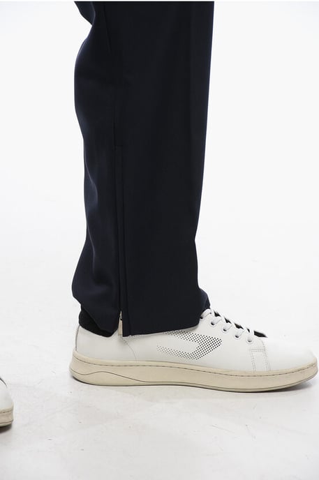 Carrot-Fit DRILL Pants in Midnight blue - Image 4