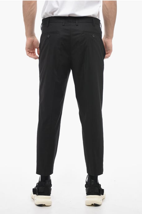 Regular Waist Slim Fit JAMIE Pants in Black - Image 2