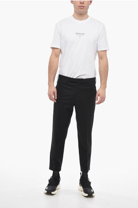 Regular Waist Slim Fit JAMIE Pants in Black - Image 4