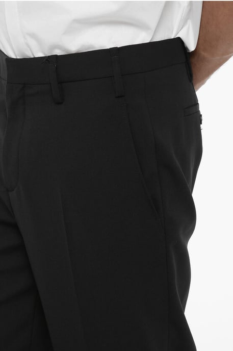 Low Rise Slim Fit JACK Casual Pants in Black - Image 3